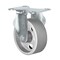 Casterhq 5"x1.25" Light Duty Semi-Steel Wheel, Rigid Caster, 300 lb capacit LDRSTL5X125 - alternate 1